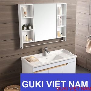 Tủ gương treo trong nhà tắm M21 - GƯƠNG PHÒNG TẮM CAO CẤP GUKI