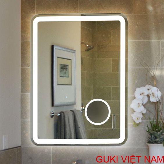 Gương đèn led phòng tắm nhà tắm treo tường đẹp