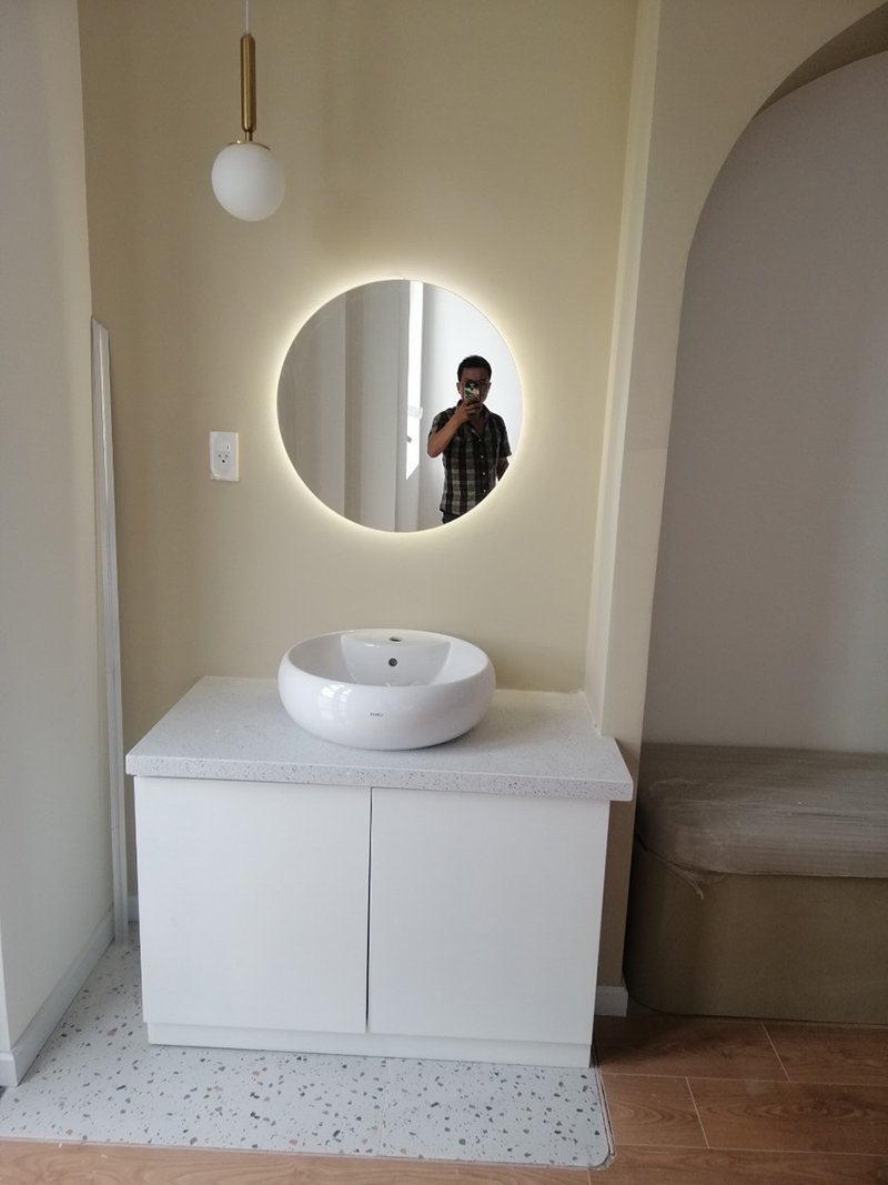 Gương nhà tắm có đèn led Quảng Ngãi